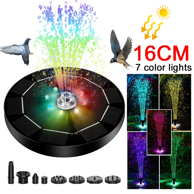 Smart Garden Spotlights - Fountain Light 7 Colors LED Light