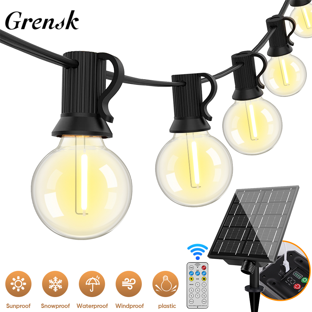 Smart Garden Spotlights - 7.6M 18M 30M LED Solar String