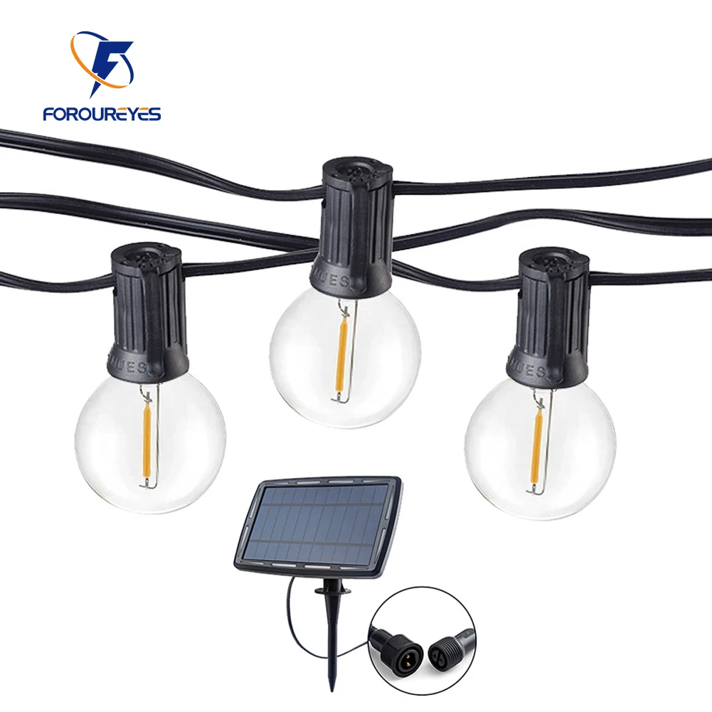 Smart Garden Spotlights - 100/50/25ft Solar Led String Lights Chargeable