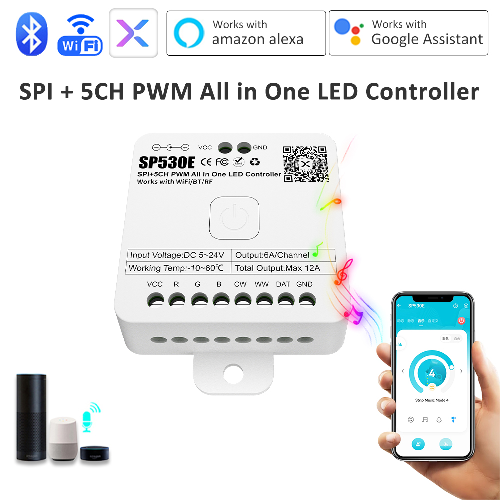 Smart Garden Light Controller - SP530E All In One LED Controller