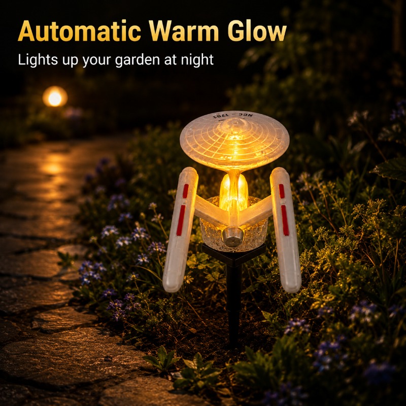 Star Trek USS Enterprise Solar - огляд і ціна Smart Garden Spotlights