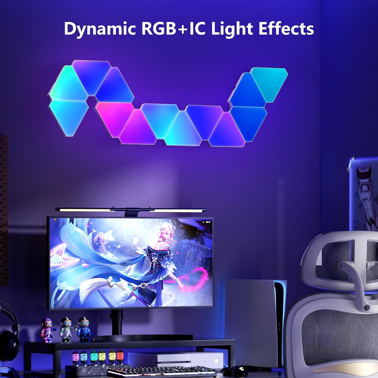 Tuya WiFi RGB Triangle Quantum - огляд і ціна Smart Garden Light Controller