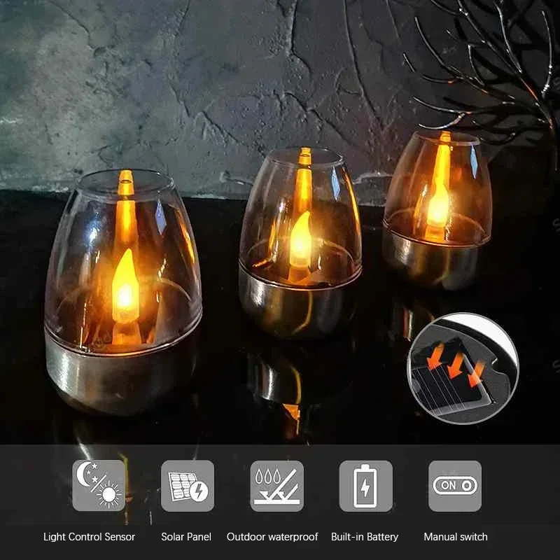 LED Solar Candles Light Flamel - огляд і ціна Smart Garden Spotlights