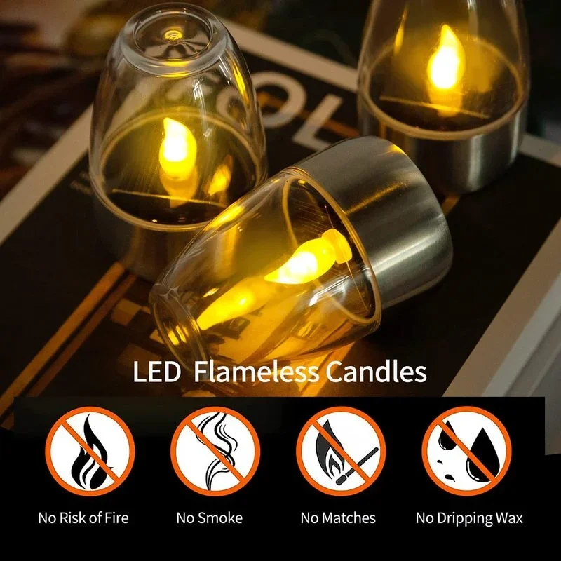 Solar Powered Flameless Candle - огляд і ціна Smart Garden Spotlights