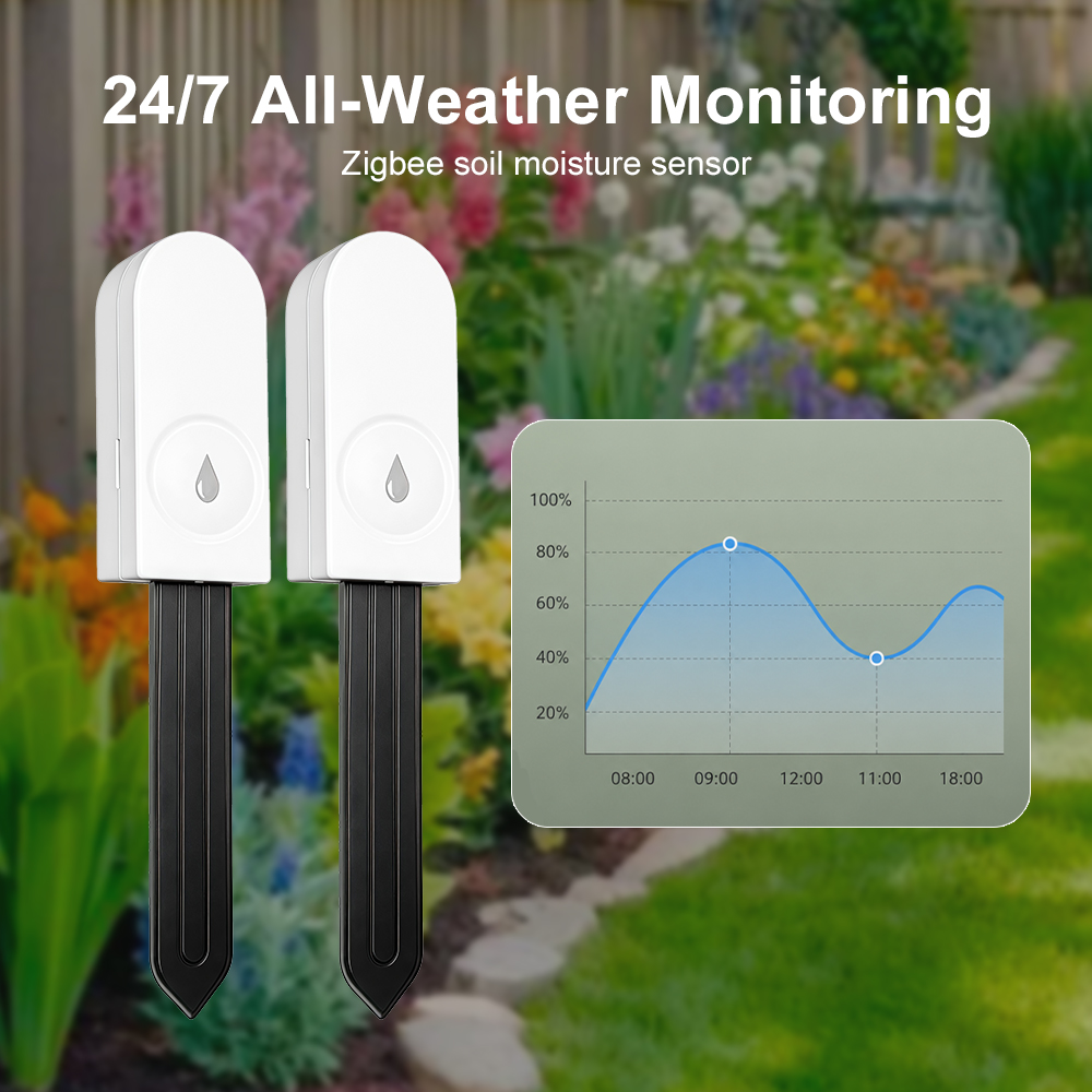 Zigbee 3.0 Soil Moisture Senso - огляд і ціна Smart Garden Moisture Sensor