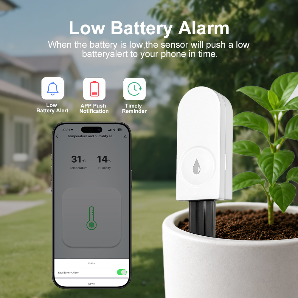 Zigbee 3.0 Soil Moisture Senso - огляд і ціна Smart Garden Moisture Sensor