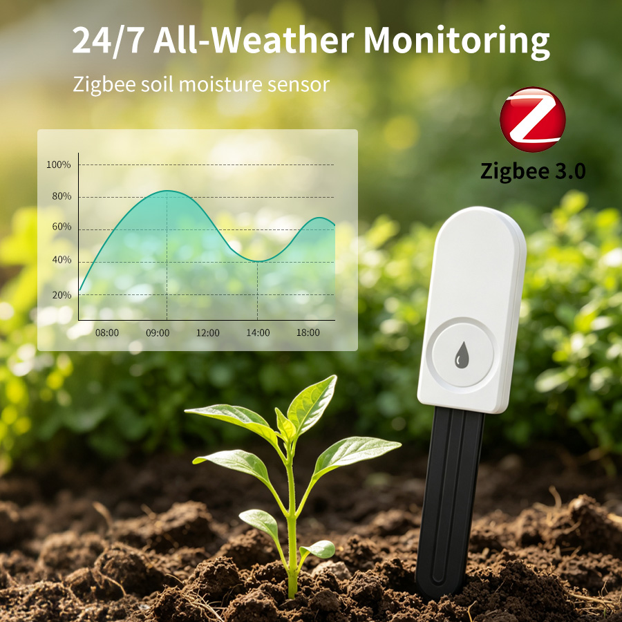 Tuya Zigbee3.0 Soil Moisture S - огляд і ціна Smart Garden Moisture Sensor