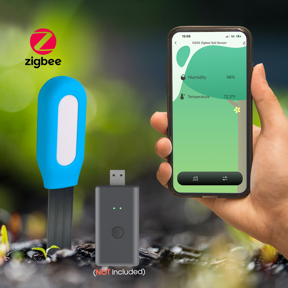 1PCS Tuya Zigbee Soil Sensor H - огляд і ціна Smart Garden Moisture Sensor