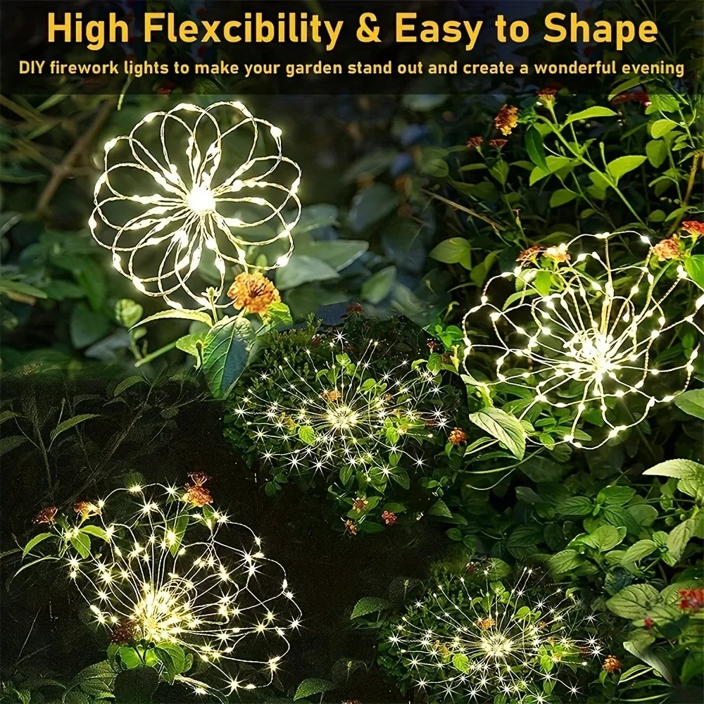 Solar LED Firework Fairy Light - огляд і ціна Smart Garden Spotlights