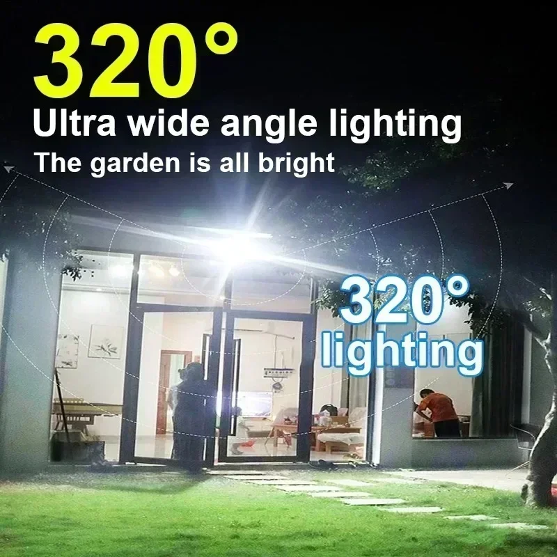 12000LM Powerful Solar Wall La - огляд і ціна Smart Garden Spotlights