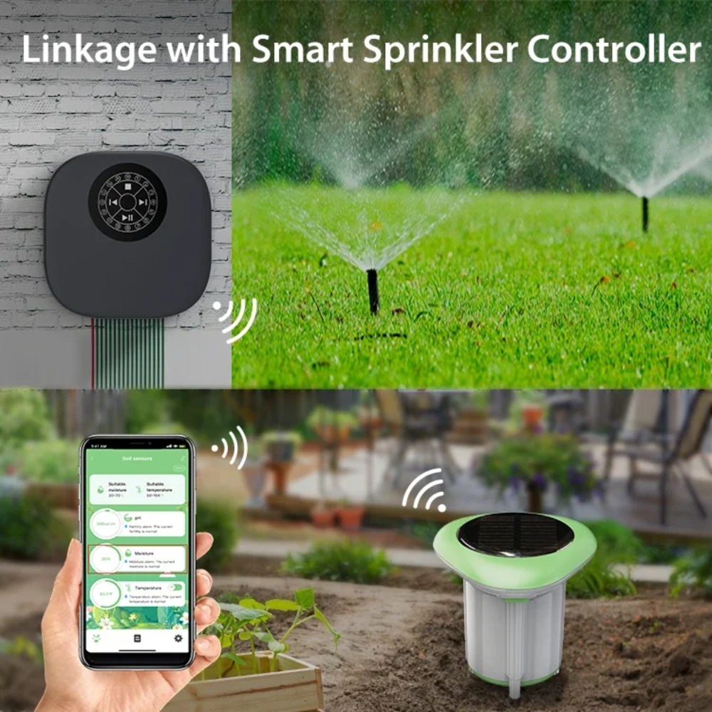 Smart WiFi Solar Soil Tester M - огляд і ціна Smart Garden Moisture Sensor