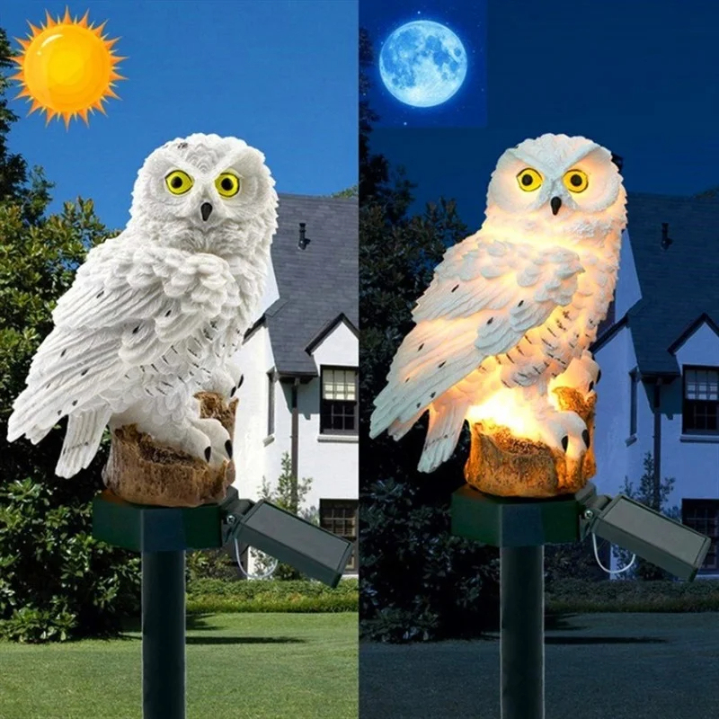 Solar Owl Statue Garden Light  - огляд і ціна Smart Garden Spotlights