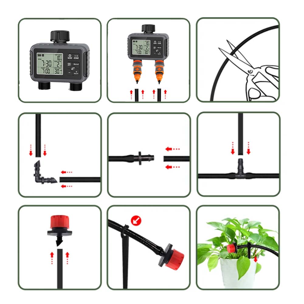 Dual Zone Independent Display  - огляд і ціна Smart Garden Timer