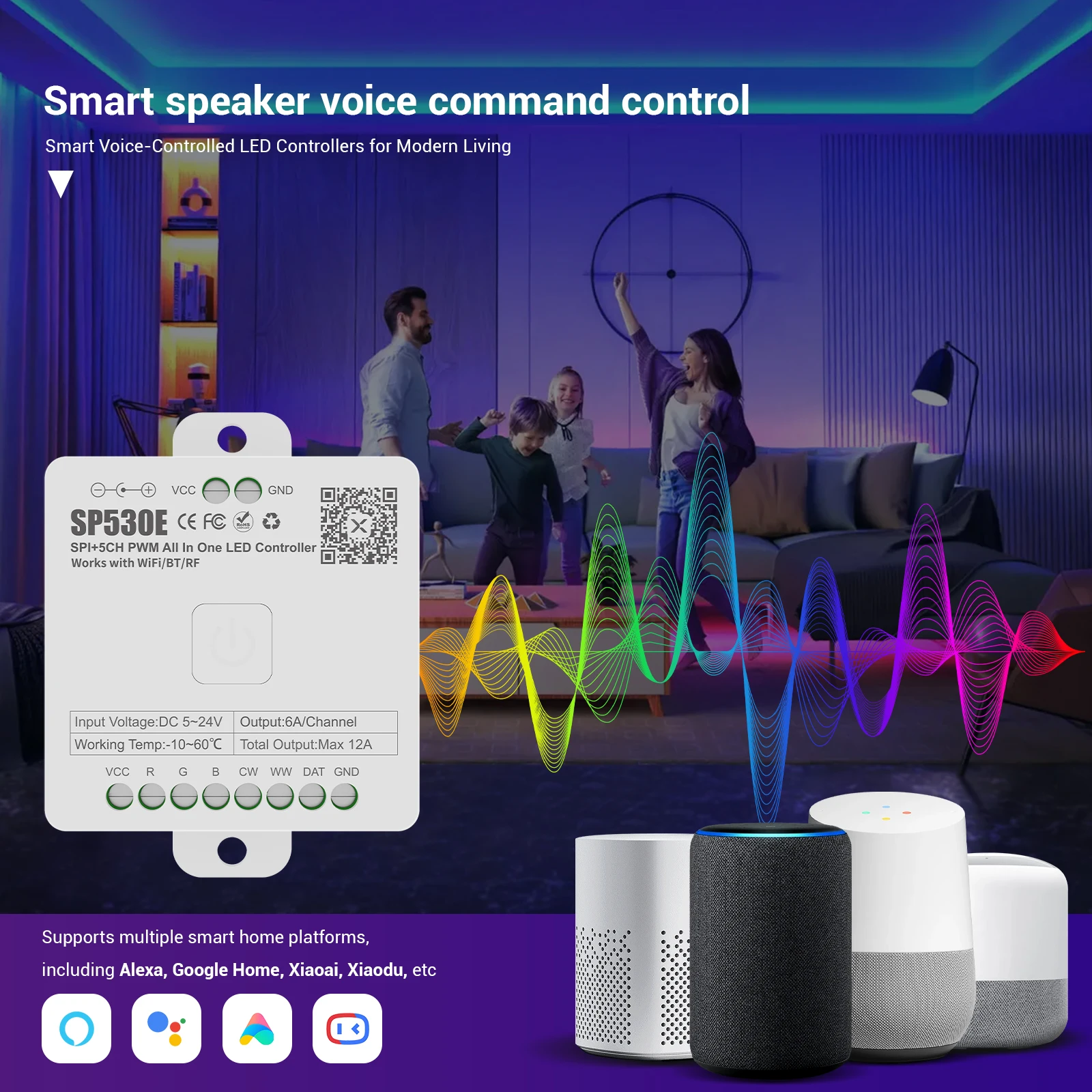 SP530E All In One LED Controll - огляд і ціна Smart Garden Light Controller