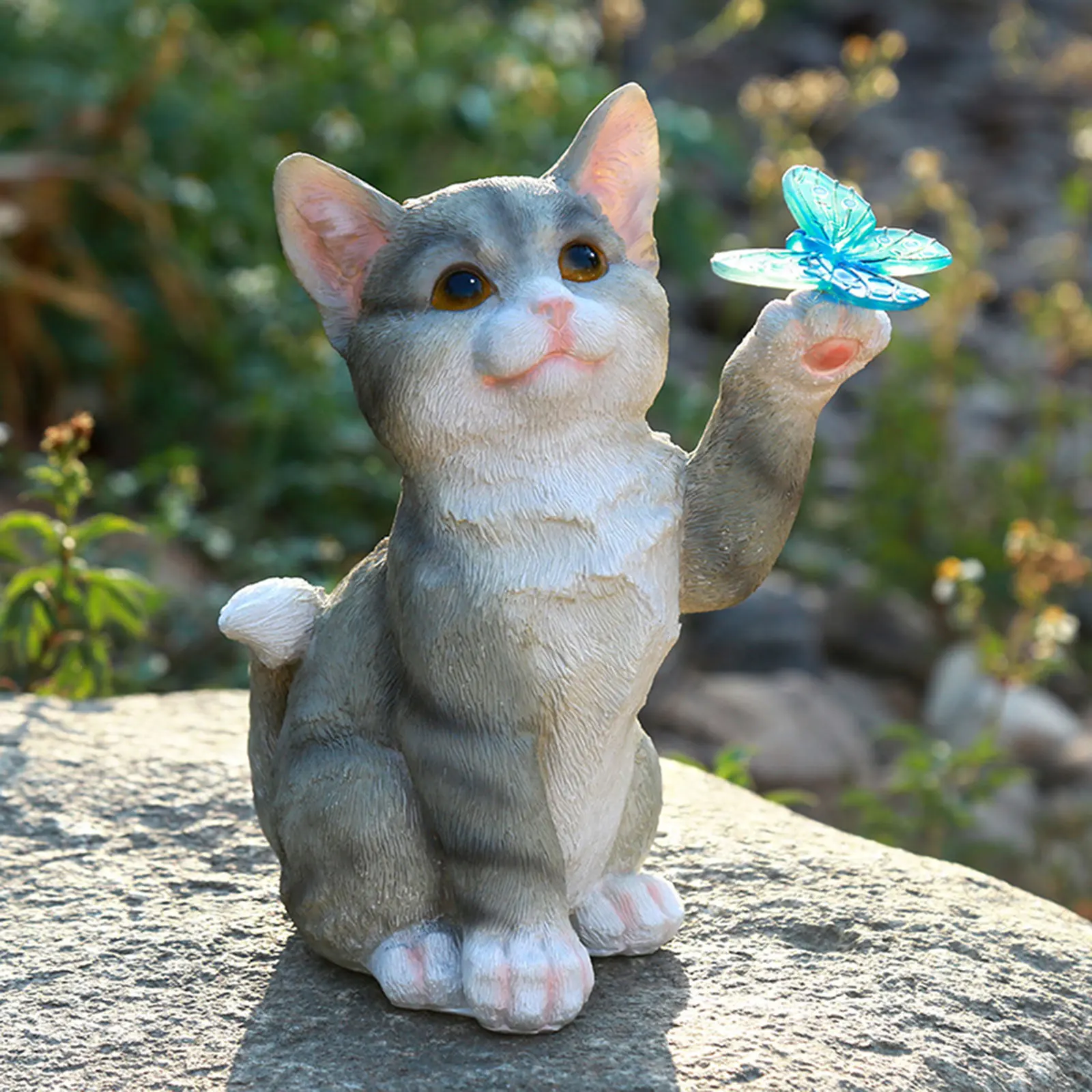 Outdoor Cat Sculpture Figurine - огляд і ціна Smart Garden Spotlights