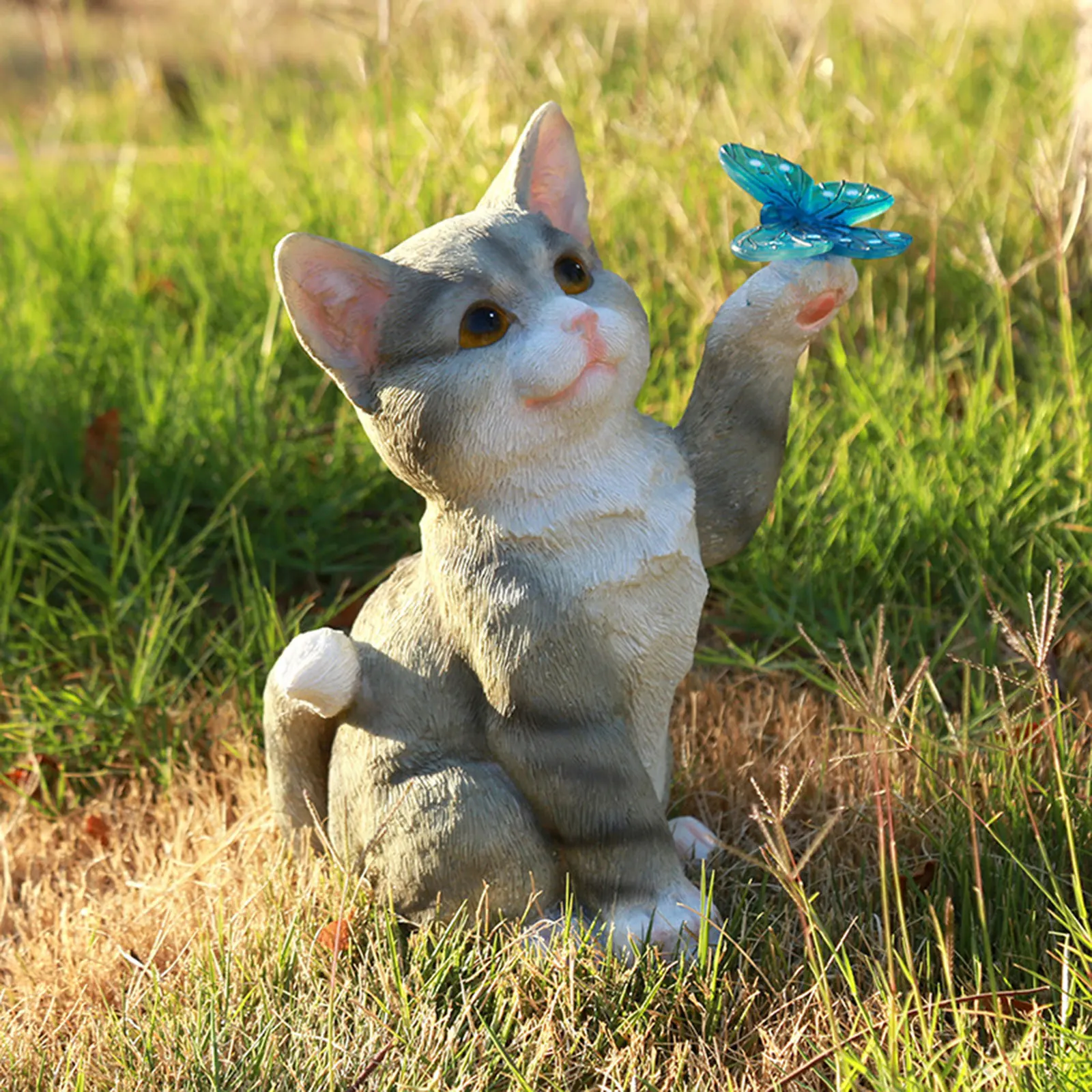 Outdoor Cat Sculpture Figurine - огляд і ціна Smart Garden Spotlights