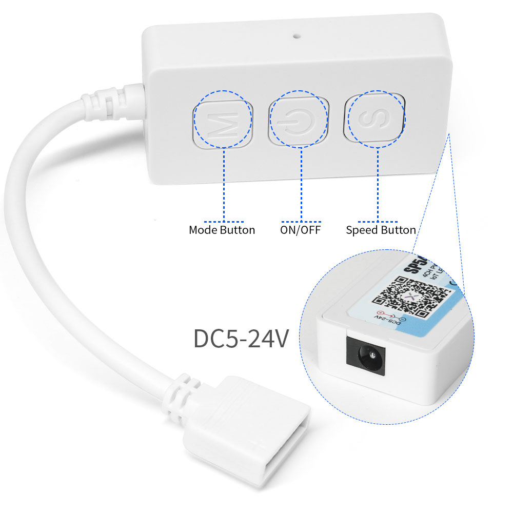 WS2812B WS2811 LED Strip Contr - огляд і ціна Smart Garden Light Controller